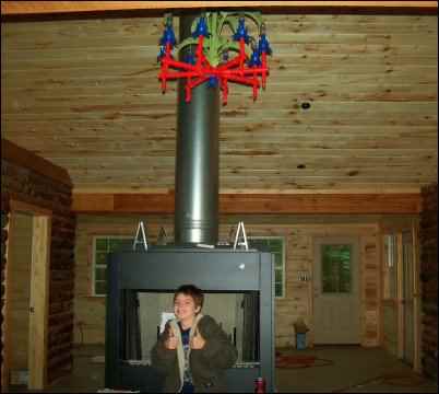 Building a Natural Stone Fireplace Surround