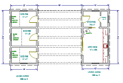 Dacha 3 floorplan