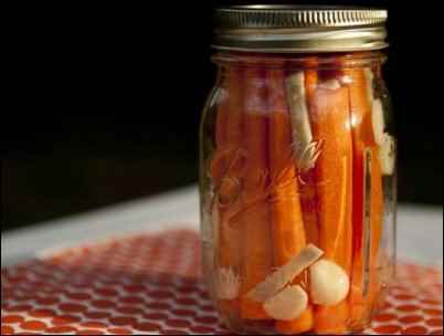 fermented ginger carrots, Fermented Foods: Beneficial Bacteria for the Health-conscious Homesteader