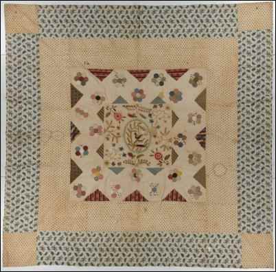 Medallion quilt, pre-1779