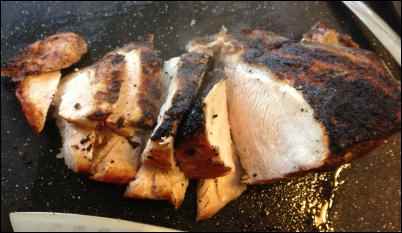grilled turkey breast