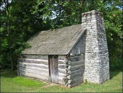 Daniel Boone's Kentucky Cabin