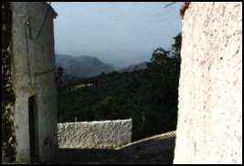 The view from Picena Spain's walls